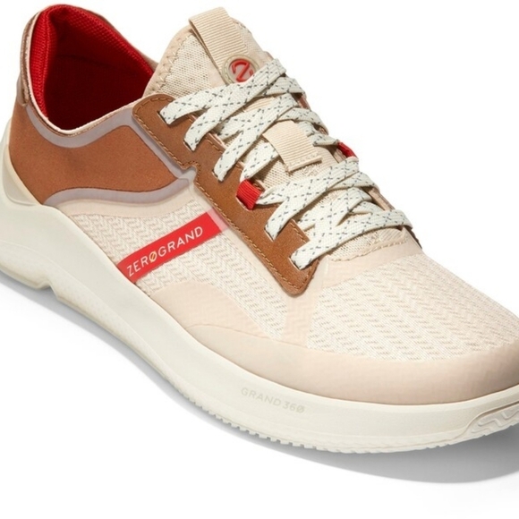 Cole Haan 360 winner zero grand sz 11.5 brown tan athletic tennis shoes - Picture 1 of 6